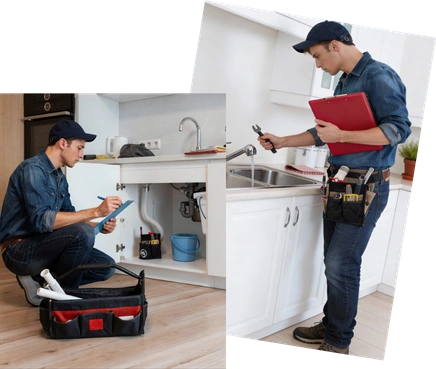 Professional home inspector reviewing property details in Dallas Texas